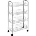 Rolbare Opbergtrolley met 4 Lagen