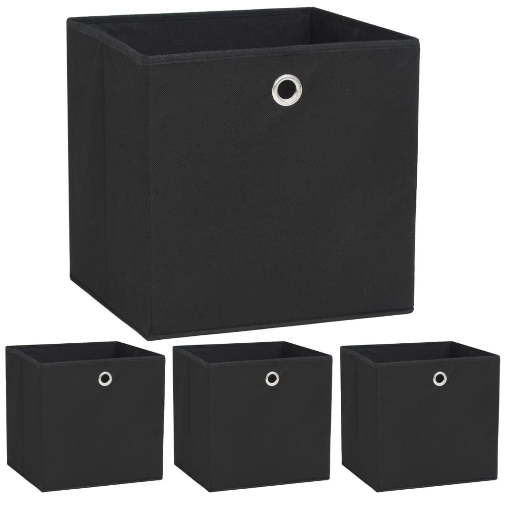 Opbergboxen Set van 4 – Opvouwbaar & Ruimtebesparend-0
