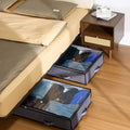 Underbed Opbergbox Set (4 stuks) – Ruimtebesparend & Opvouwbaar