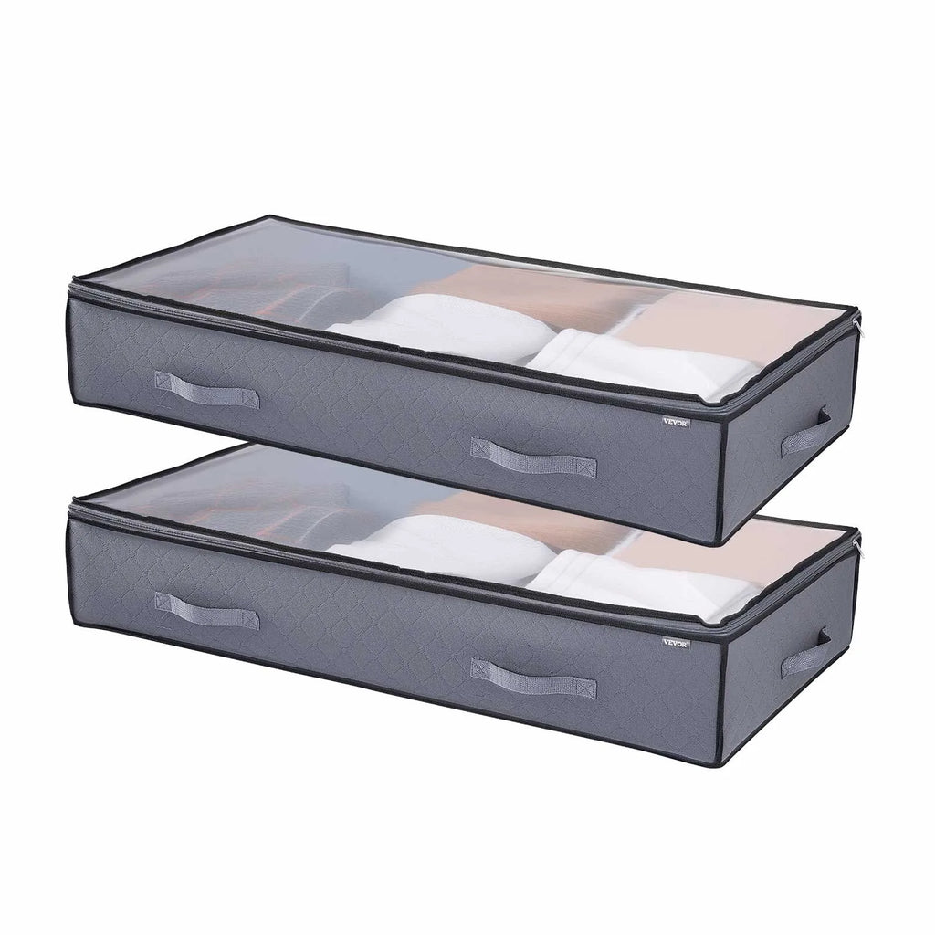 Onderbed Opbergbox Set (6 stuks) – Ruimtebesparend & Opvouwbaar