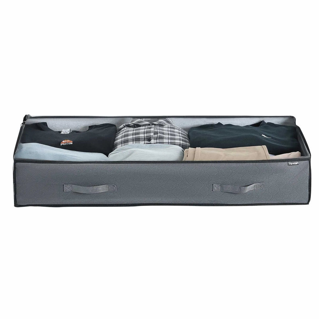 Onderbed Opbergbox Set (6 stuks) – Ruimtebesparend & Opvouwbaar