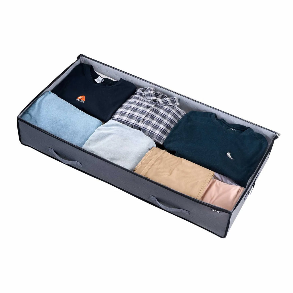 Onderbed Opbergbox Set (6 stuks) – Ruimtebesparend & Opvouwbaar